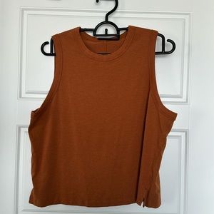 Classic fit cotton blend tank top size 10